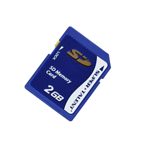 SD FLASH MEMORY CARD WITH SOFTWARE UPDATE