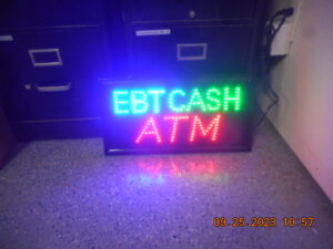 ebt cash atm sign
